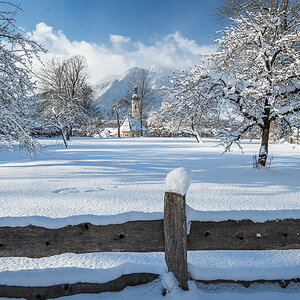 Wintermorgen Oberland