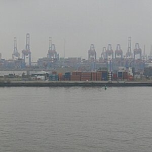 cPano Containerterminal vom DocklandsDach