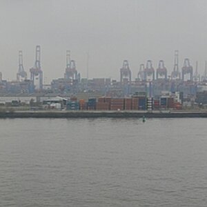 cPano Containerterminal vom DocklandsDach