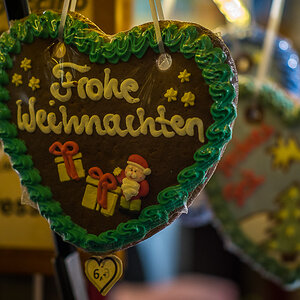 Lebkuchenherzen Weihnachtsmarkt Tölz