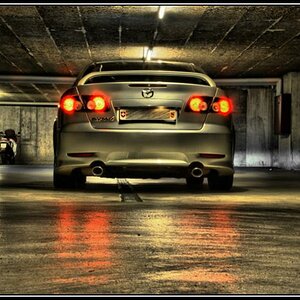 Mazda 6 Parking HDR