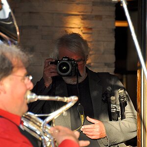 Fotografierter Fotograf