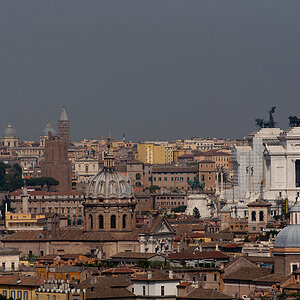 Piazza Venezia aus der Ferne