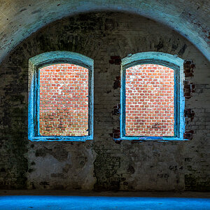 Fenster in alter Kaserne