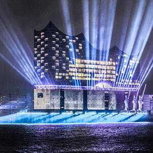 Elphi Lichtshow