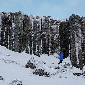 Gerðuberg Basaltsäulen, Island