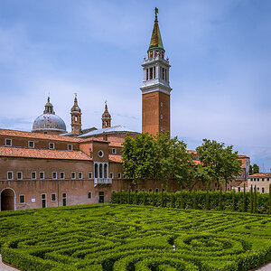 San Giorgio grünes Labyrinth