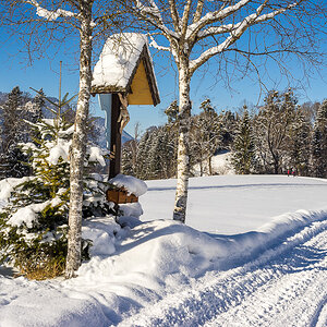 Winterlandschaft bei Hellerschwang