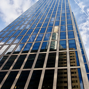 Frankfurt Hochhaus Spiegelung 1200