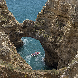 Felsentor bei Lagos, Algarve