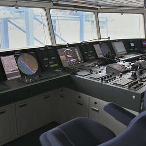 Brücke der MERETE MAERSK