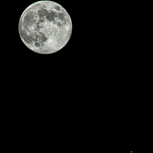 mond und jupiter