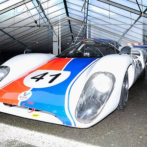 #41 LOLA T70 MK3 in Gärtnerei