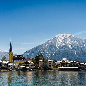 Tegernsee Malerwinkel April