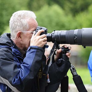 Gerhard bei der Arbeit