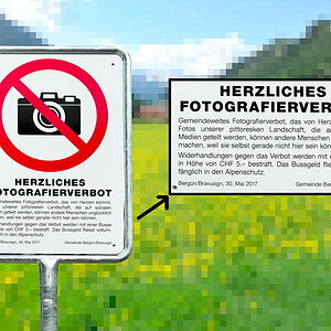 Bild Fotografierverbot