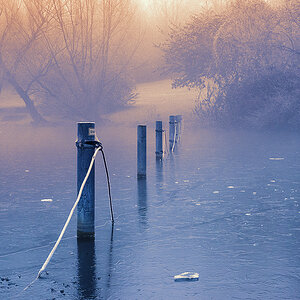 frozen sunrise