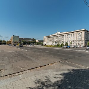 Das Parlamentsgebäude und Rathaus der Region Cherkassy