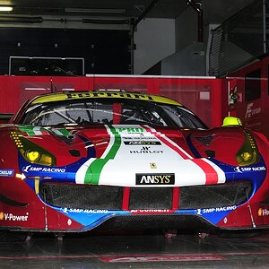 WEC 2017 Nr.71 Ferrari von AF Corse, Ferrari 488 GTE
