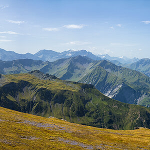 Pizol Aussicht Panorama