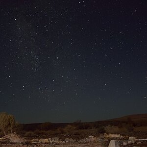 zweiter Versuch Namibia Sternenhimmel