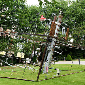 DSC 1015 Schloß Moyland / Hausinstallation