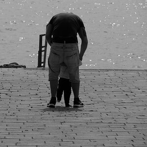 Schritte am Strand