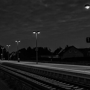 Abendbahnsteig