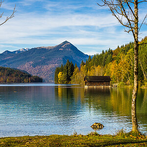 Goldener Oktober Walchensee