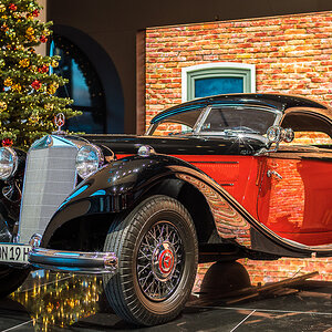 Weihnachts-Mercedes