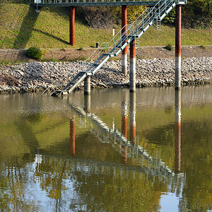 brücke ins wasser kl