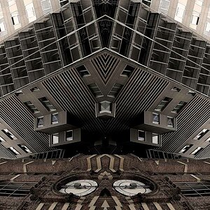 Gasometer Sepia