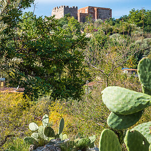 Blick auf die obere Burg