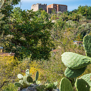 Blick zur oberen Burg