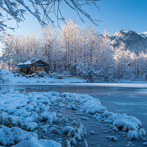 Fischweiher Winteranfang