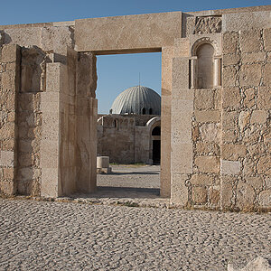 Jordanien Zitadelle in Amman