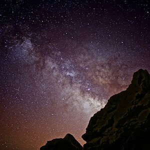 Nachthimmel am Teide / Teneriffa