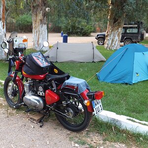 Fes, Camping Hinfahrt