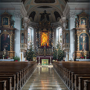 Dreikönigs-Deko Barockkirche