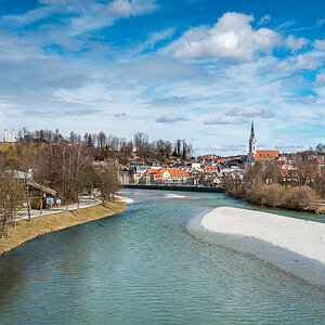Bad Tölz an der Isar Vorfrühling