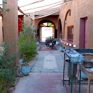Parkplatz im Hotel