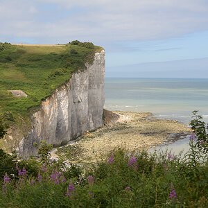 Les falaises, Haute Normandie