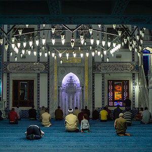 Abendgebet Moschee