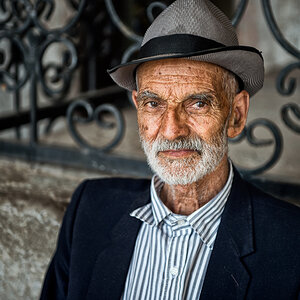 Portrait im Bazar