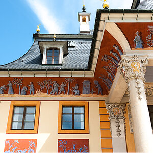 Schloss Pillnitz  ein Ausschnitt