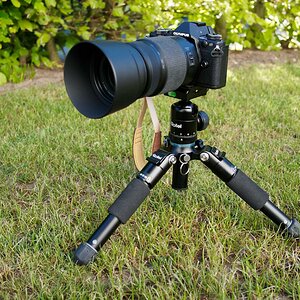Rollei Kompact Traveler Mini M-1 mit E-M5II und Lumix 100-300