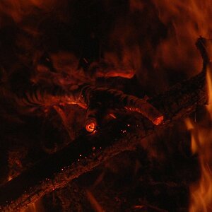 Fast im Feuer
