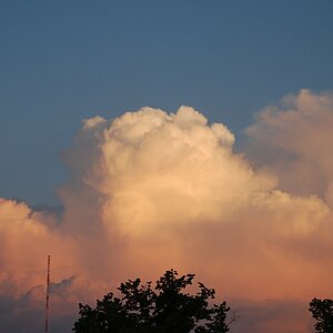 Cumulus am Abend