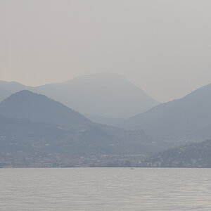 Dunst bei Garda