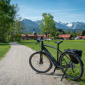 E-Bike Isar Radweg Arzbach